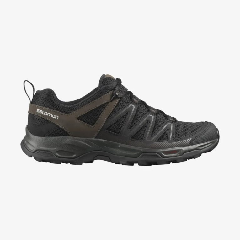 Tenis Senderismo Salomon Pathfinder Hombre Negros | MX SDLQ250